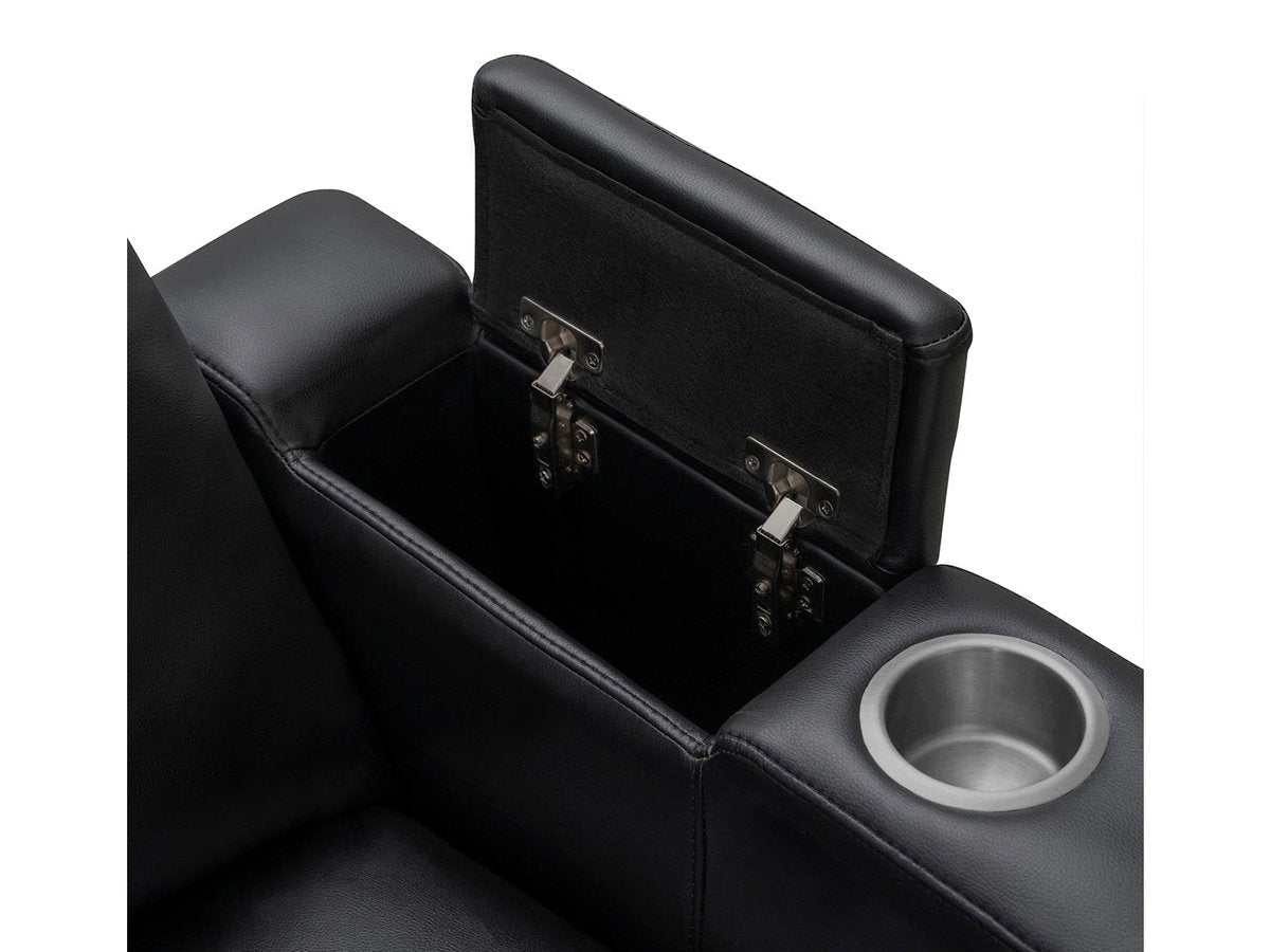 Rider Power Recliner - Gray - Abbyson - Living Room