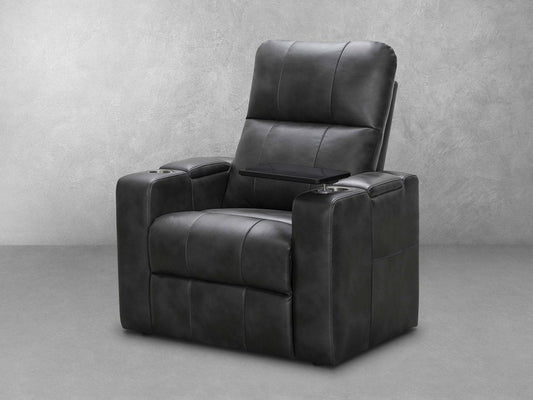 Rider Power Recliner - Gray - Abbyson - Living Room