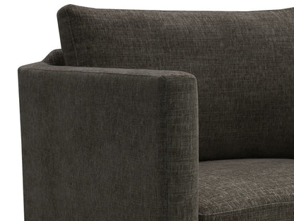 Samson Swivel Chair - Charcoal - Abbyson - Living Room