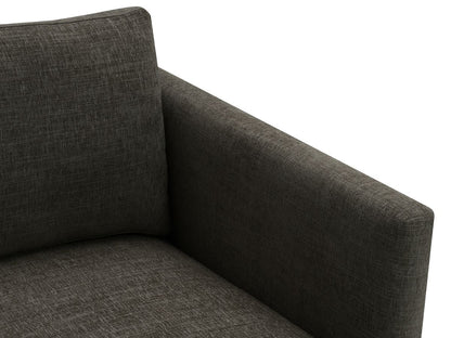 Samson Swivel Chair - Charcoal - Abbyson - Living Room