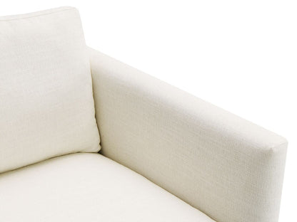 Samson Swivel Chair - Ivory - Abbyson - Living Room