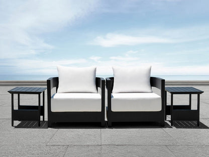 Santino® 4-pc Outdoor Seating Set - Abbyson - Outdoor