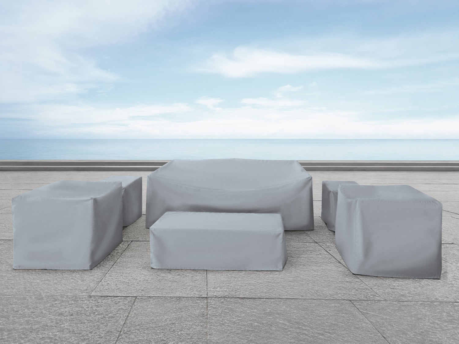 Santino® 6-pc Seating Cover Set - Abbyson - Outdoor