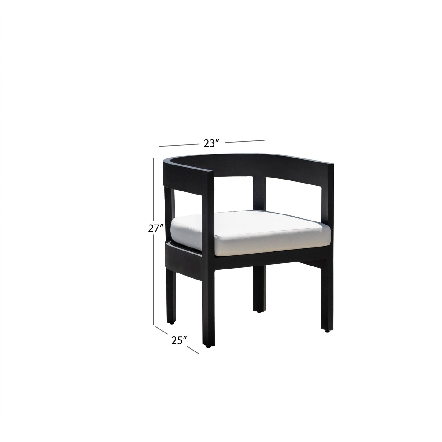 Santino® Dining Armchair - Set of 2 - Abbyson - Outdoor