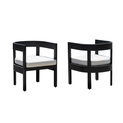 Santino® Dining Armchair - Set of 2 - Abbyson - Outdoor