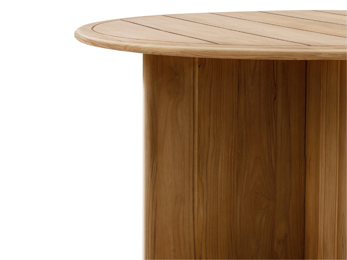 Santino® Outdoor 55" Round Dining Table - Abbyson - Outdoor