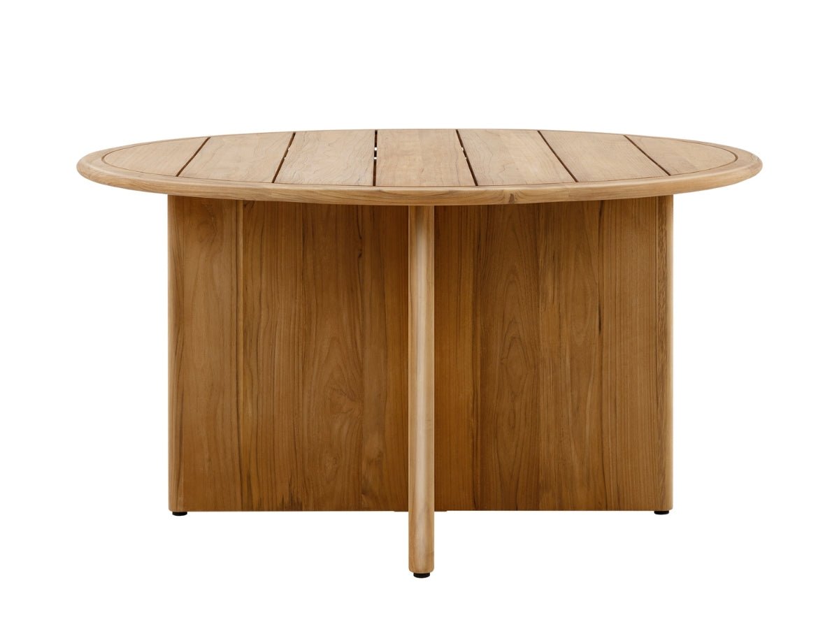 Santino® Outdoor 55" Round Dining Table - Abbyson - Outdoor