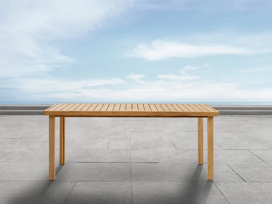 Santino® Outdoor 74" Rectangle Dining Table - Abbyson - Outdoor