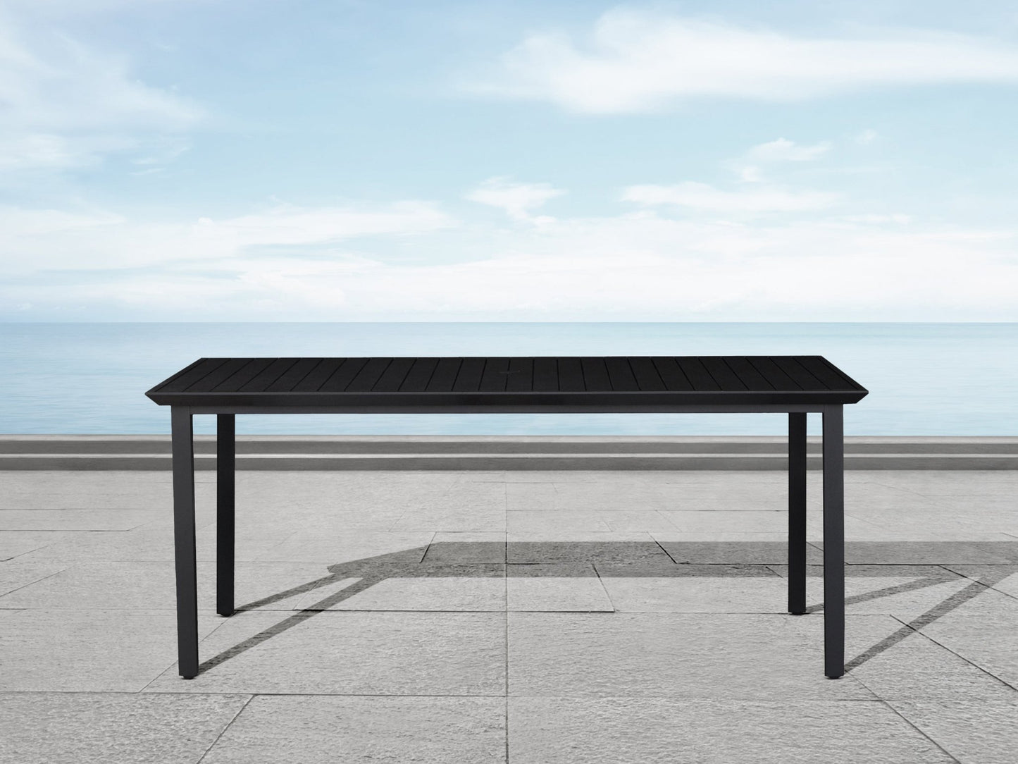 Santino® Outdoor 74" Rectangle Dining Table - Abbyson - Outdoor