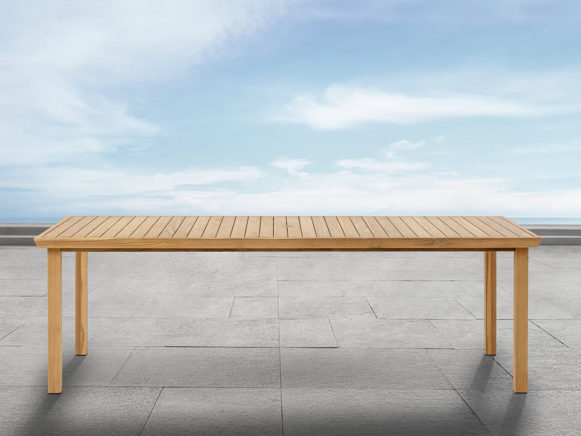 Santino® Outdoor 94" Rectangle Dining Table - Abbyson - Outdoor