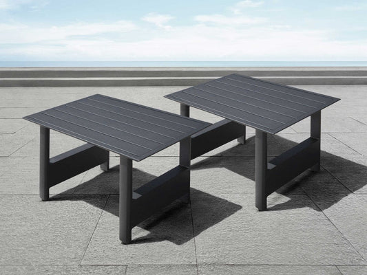 Santino® Outdoor Side Tables - Set of 2 - Abbyson - Outdoor