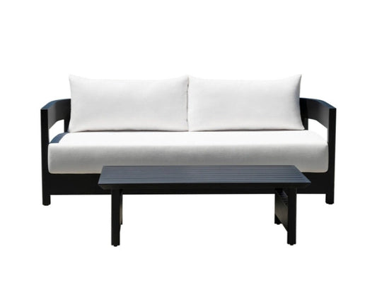 Santino® Outdoor Sofa and Coffee Table Set - Abbyson - Outdoor