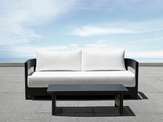 Santino® Outdoor Sofa and Coffee Table Set - Abbyson - Outdoor