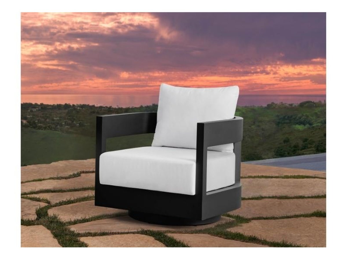 Santino® Swivel Armchair - Set of 2 - Abbyson - Outdoor