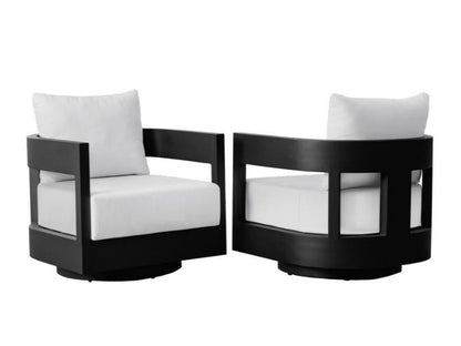 Santino® Swivel Armchair - Set of 2 - Abbyson - Outdoor