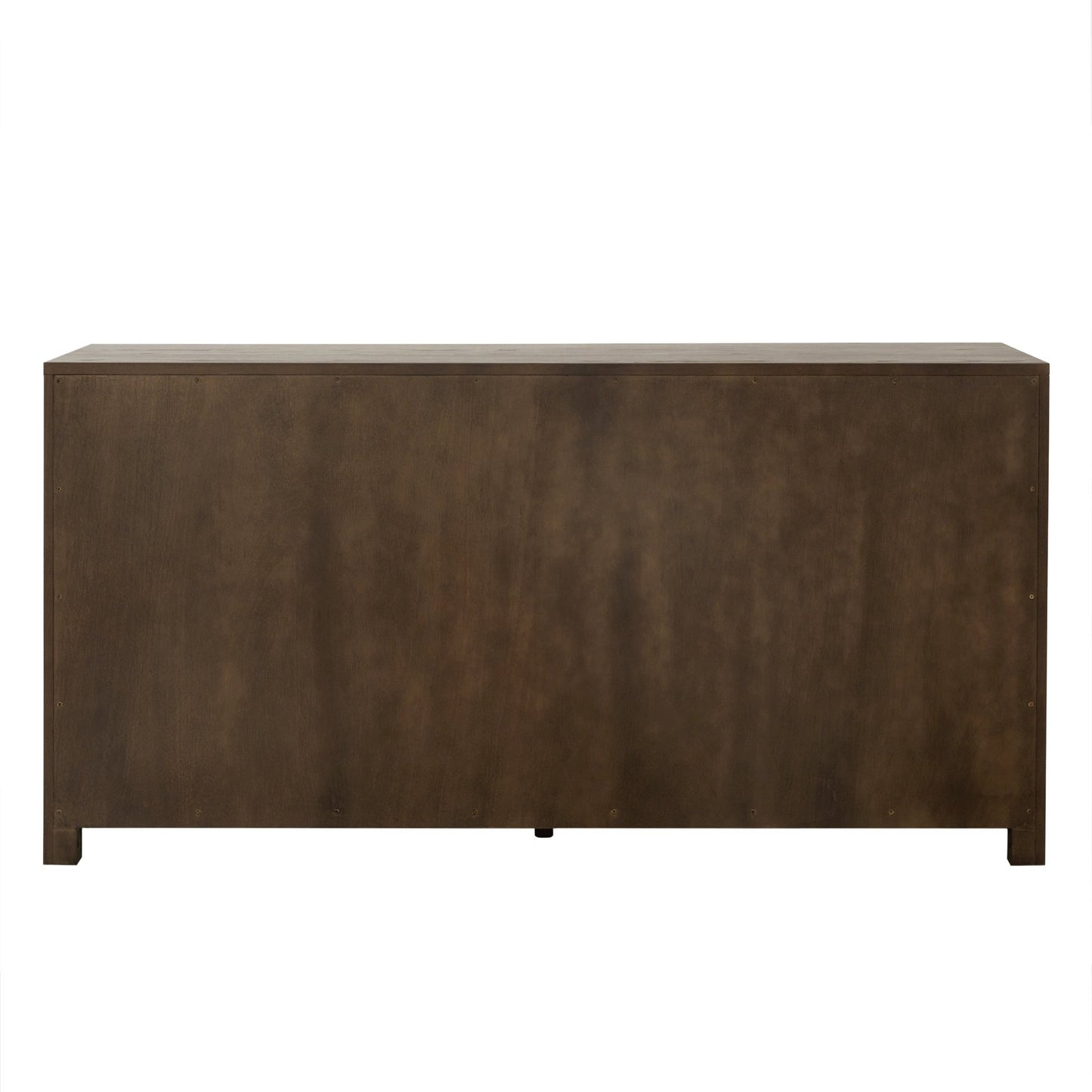 Sawyer Oak & Grasscloth Dresser, Brown - Abbyson - Bedroom