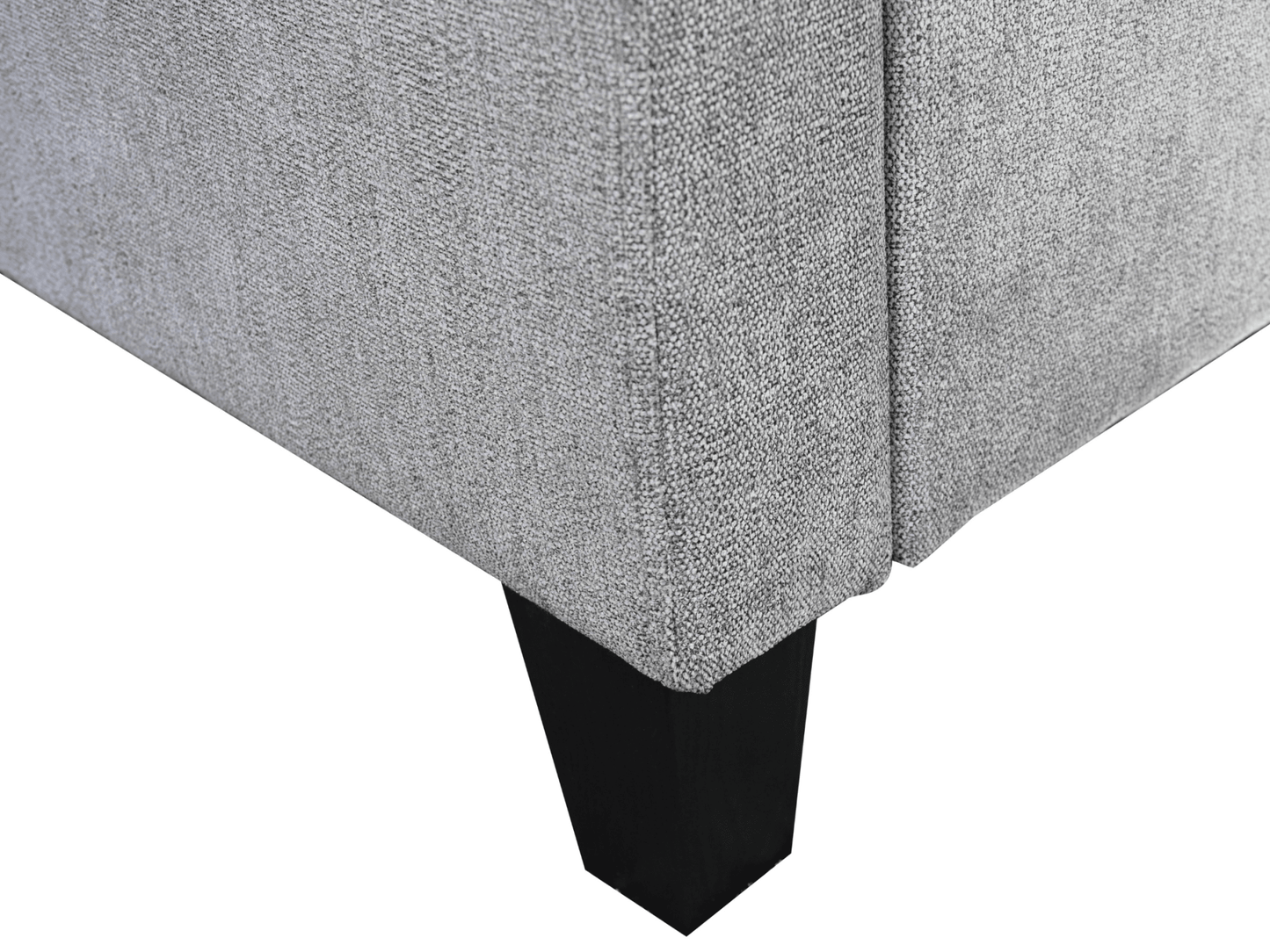 Seneca (Athena) Upholstered Bed - Gray - King - Abbyson - Bedroom