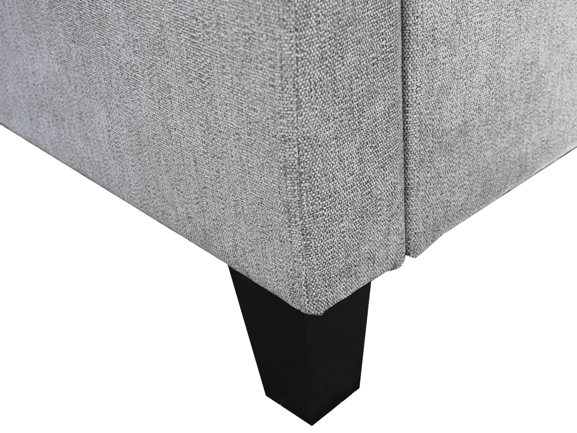 Seneca (Athena) Upholstered Bed - Gray - King - Abbyson - Bedroom