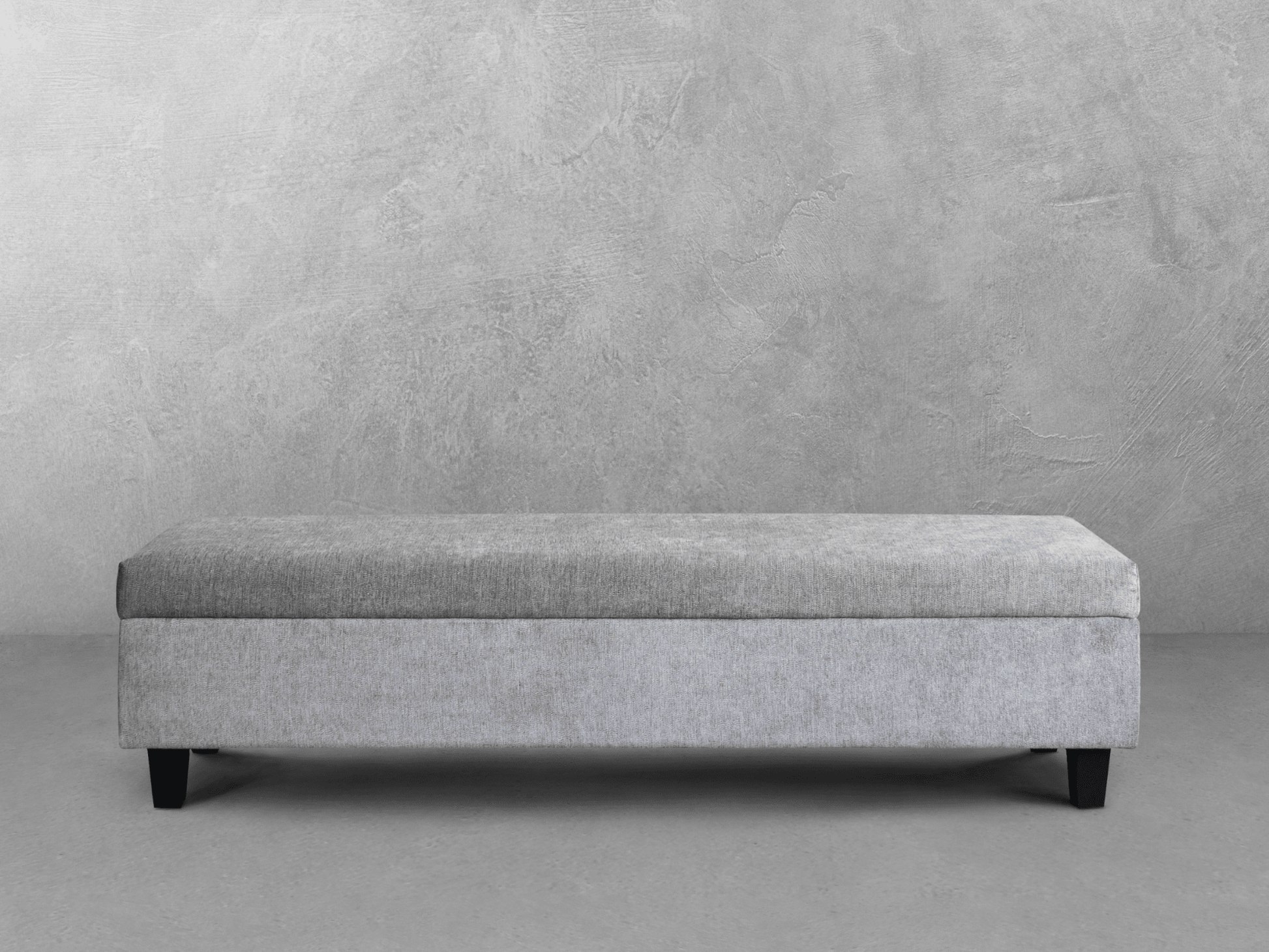 Seneca Upholstered Bench - Gray - Abbyson - Bedroom