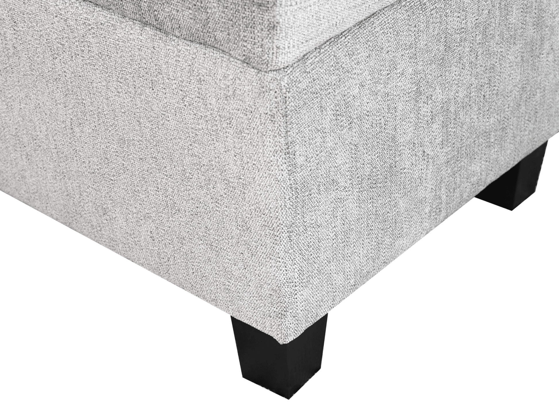Seneca Upholstered Bench - Gray - Abbyson - Bedroom