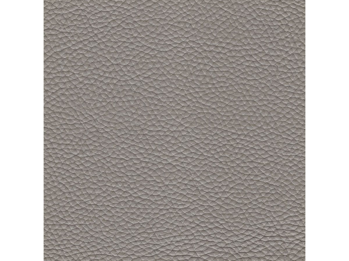 Teagan Leather Ottoman - Gray - Abbyson - Living Room