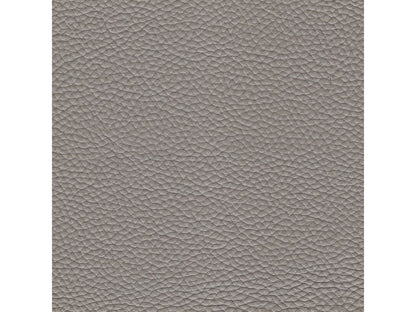Teagan Leather Ottoman - Gray - Abbyson - Living Room