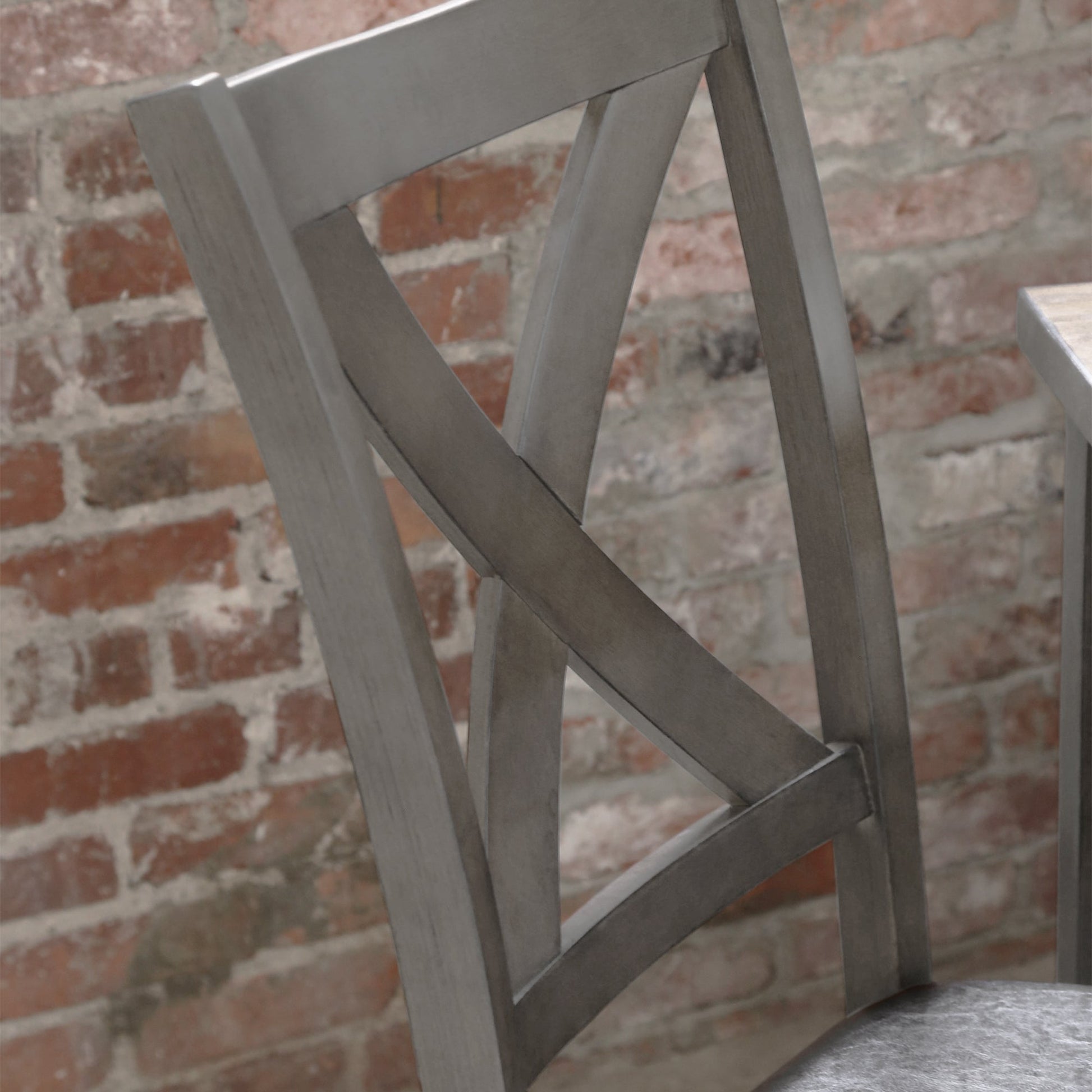 Theodore Dining Chair (Set of 6) - Gray - Abbyson - Dining Room
