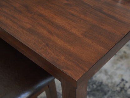 Theodore Dining Table - Brown - Abbyson - Dining Room