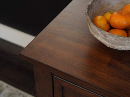 Theodore Dining Table - Brown - Abbyson - Dining Room