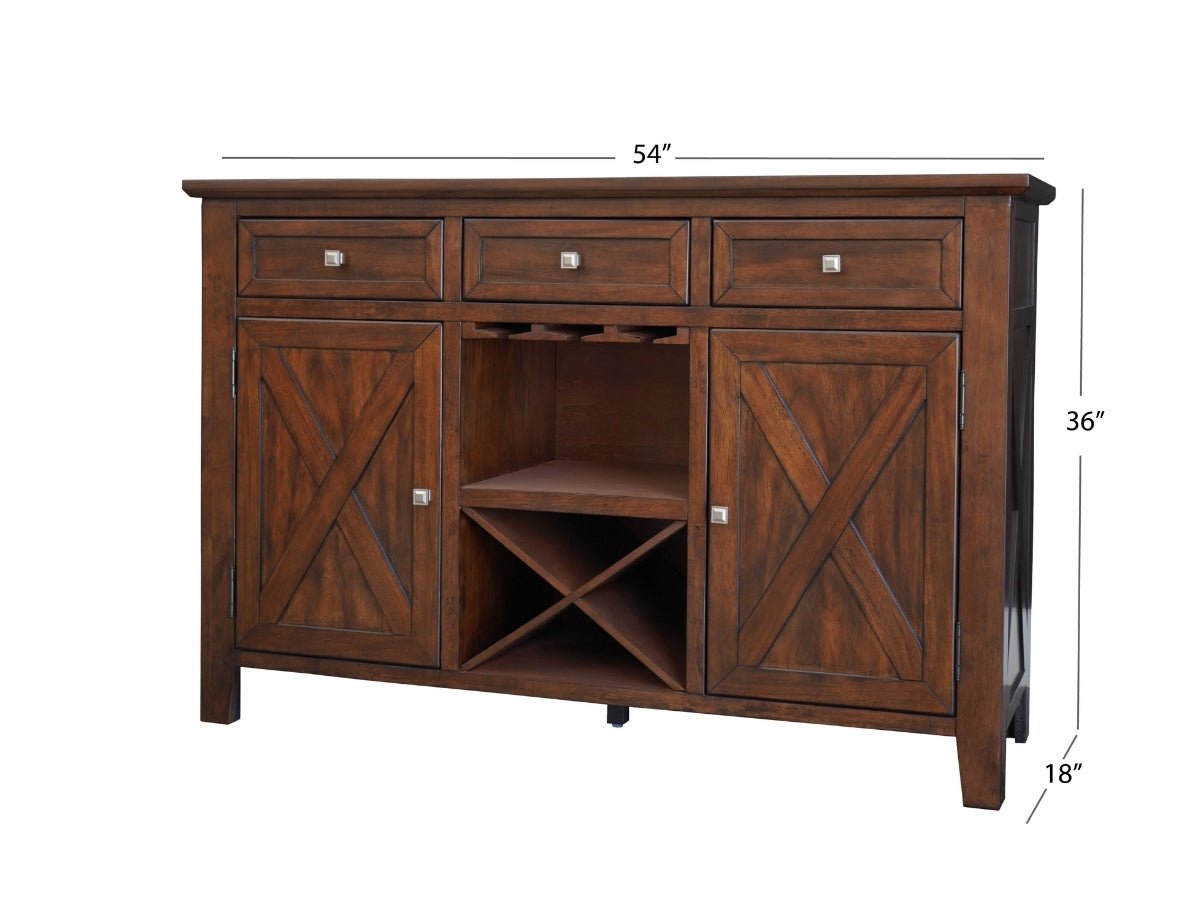 Theodore Server - Brown - Abbyson - Dining Room