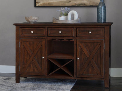 Theodore Server - Brown - Abbyson - Dining Room