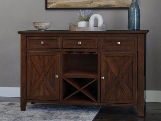 Theodore Server - Brown - Abbyson - Dining Room