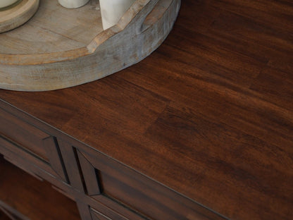 Theodore Server - Brown - Abbyson - Dining Room