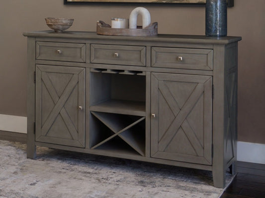 Theodore Server - Gray - Abbyson - Dining Room