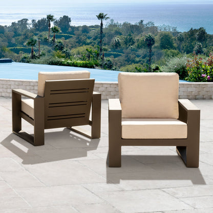 Torren 3-pc Nesting Table Set - Beige - Abbyson - Outdoor