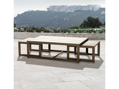 Torren 6-pc Seating Set - Beige - Abbyson - Outdoor