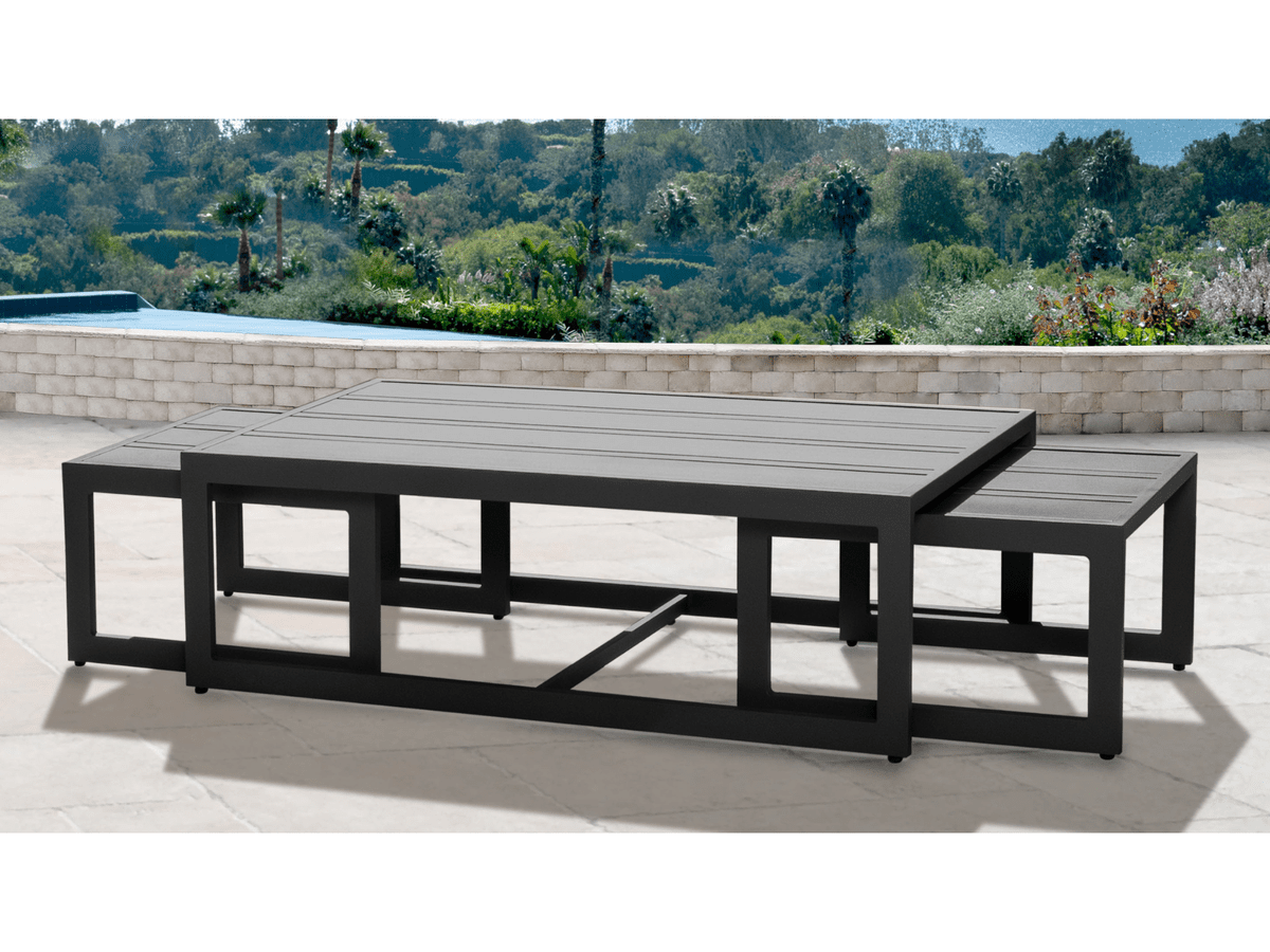 Torren 6-pc Seating Set - White - Abbyson - Outdoor