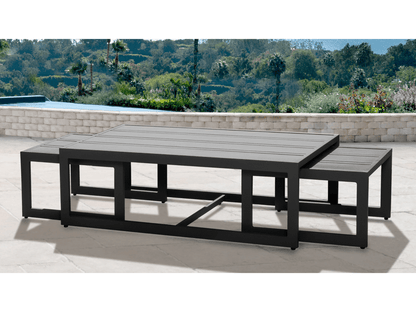 Torren 6-pc Seating Set - White - Abbyson - Outdoor