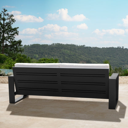 Torren Outdoor Sofa - White - Abbyson - Outdoor