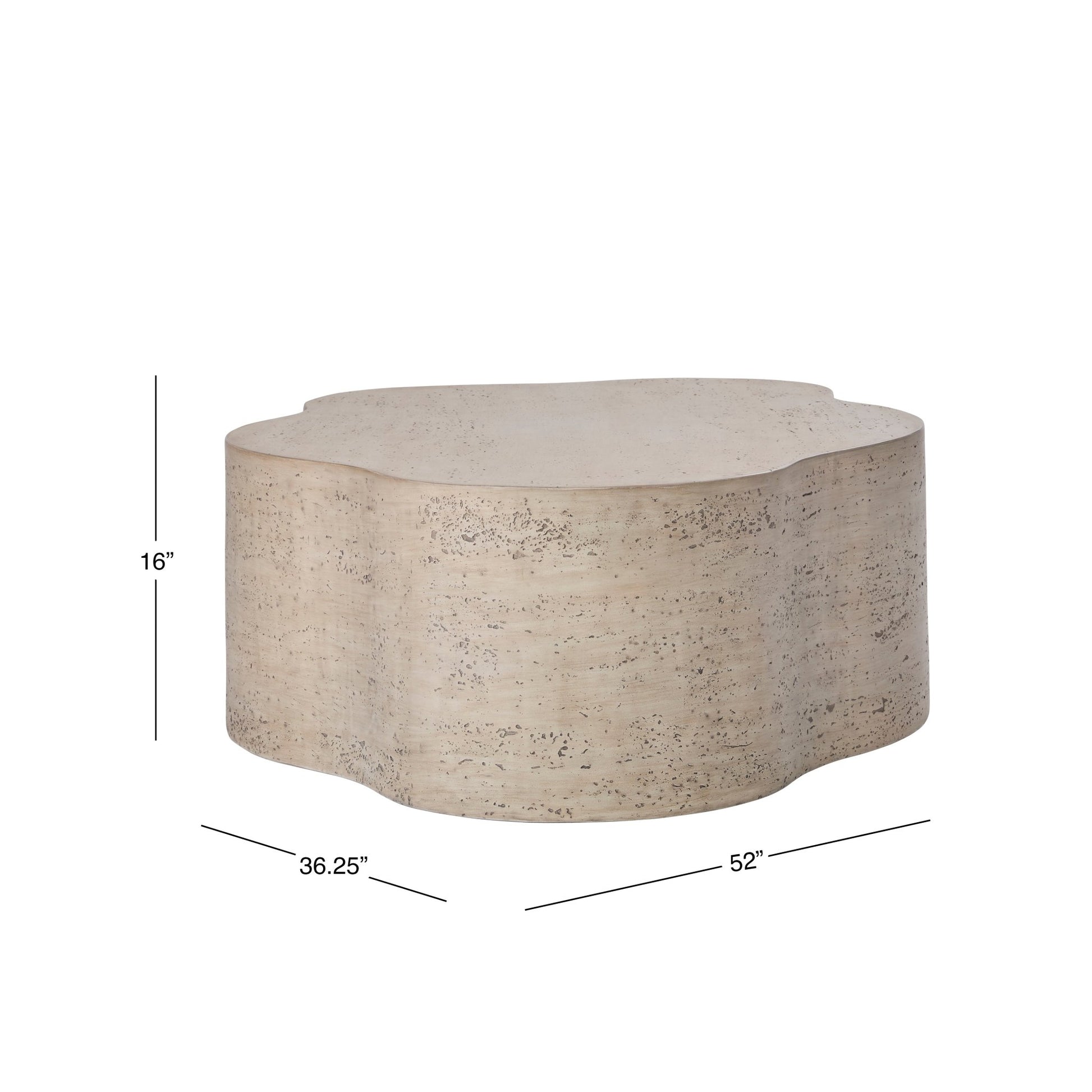 Trevi Cocktail Table - Abbyson - Living Room