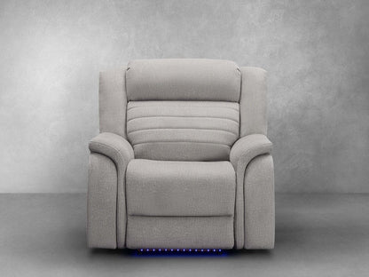 Tristan Power Reclining Chair with Heat and Massage - Abbyson - Living Room