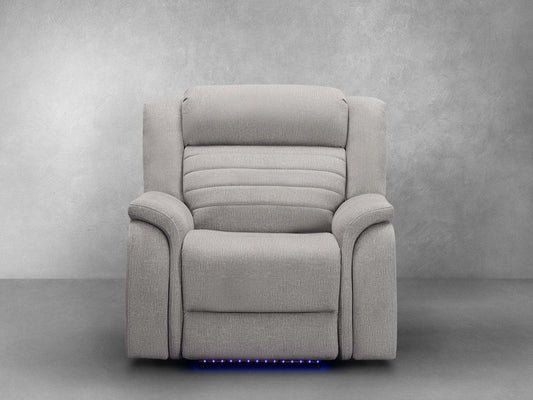 Tristan Power Reclining Chair with Heat and Massage - Abbyson - Living Room