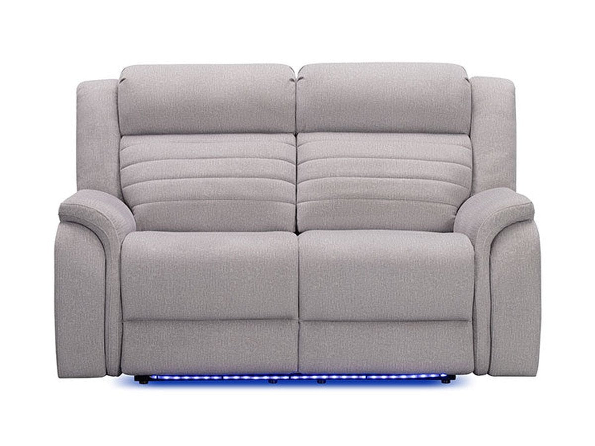 Tristan Power Reclining Loveseat with Heat and Massage - Abbyson - Living Room