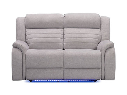 Tristan Power Reclining Loveseat with Heat and Massage - Abbyson - Living Room