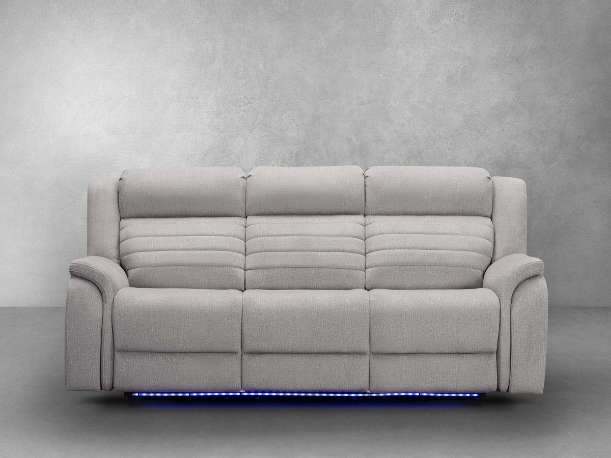 Tristan Power Reclining Sofa with Heat and Massage - Abbyson - Living Room