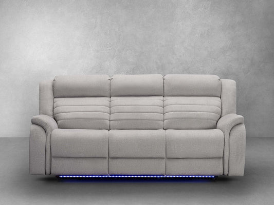 Tristan Power Reclining Sofa with Heat and Massage - Abbyson - Living Room