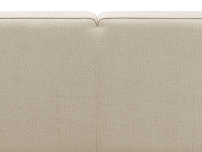 Vicenza Mid-Century Upholstered Sofa - Beige - Abbyson - Living Room