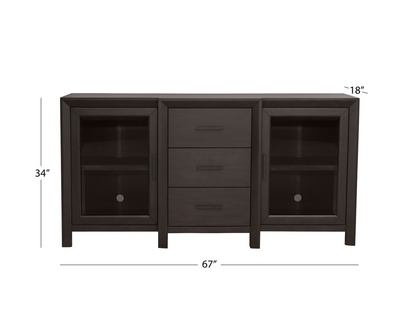 Claire Multi-Use Media TV Console