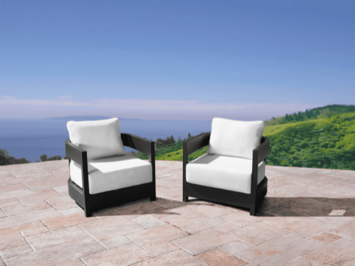 Santino® Outdoor Fire Chat Set with Armchairs