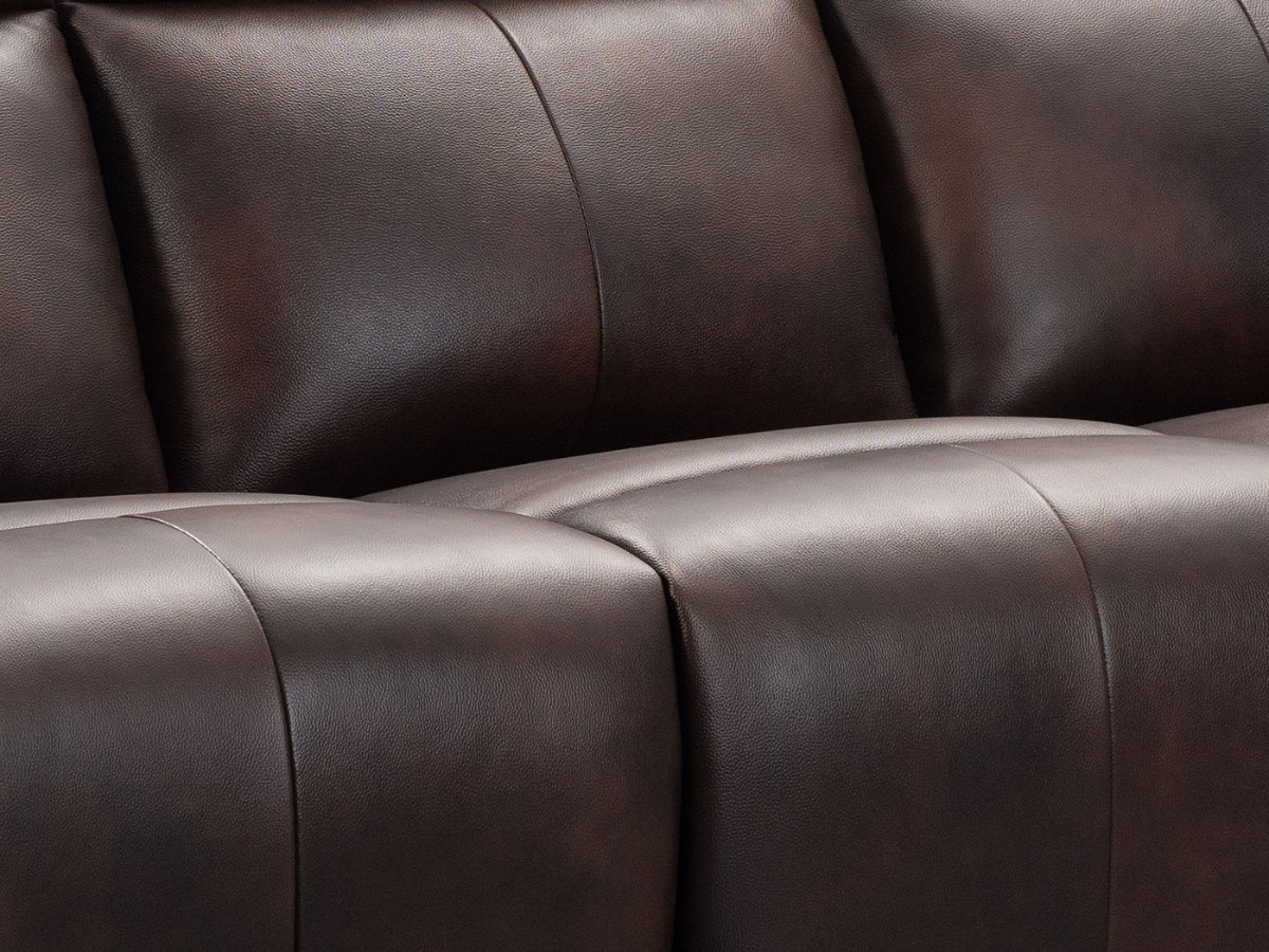 Keegan Power Reclining Leather Loveseat